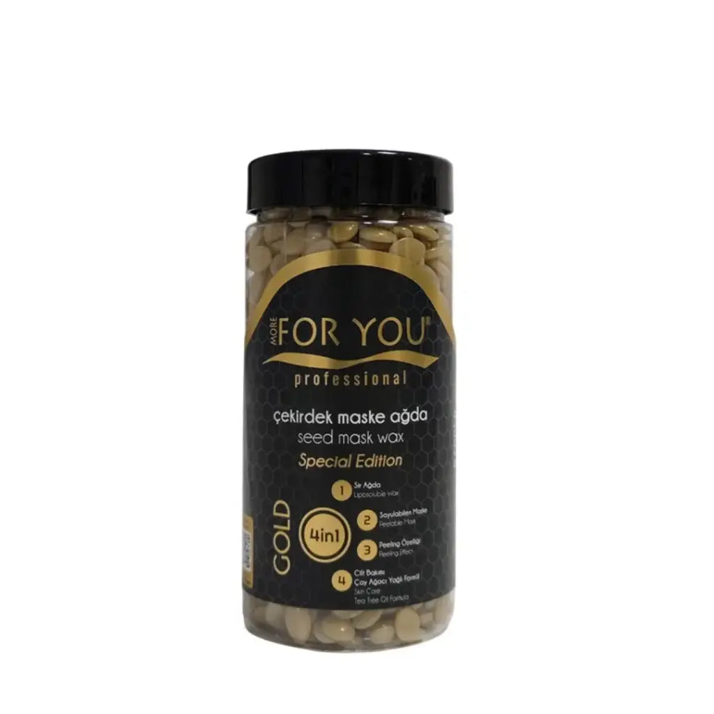 More For You Seed Mask Wax PET Gold 220g