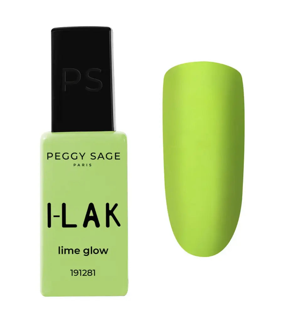 PEGGY SAGE Semi-permanenter Nagellack - lime glow 11ml