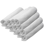 SIBEL Microfiber Handtücher Weiss 45x85cm 12Stk