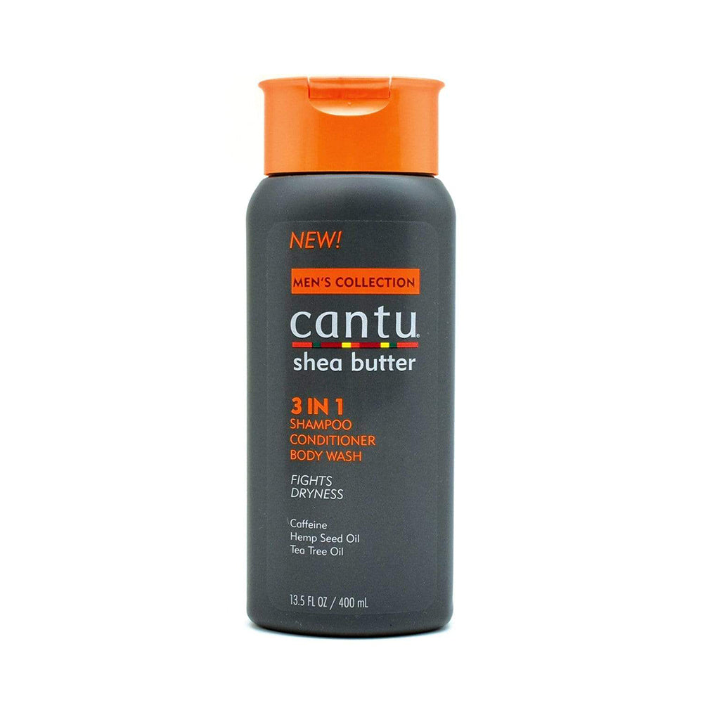 Cantu Men 3in1 Shampoo & Conditioner & Body wash 13.5oz
