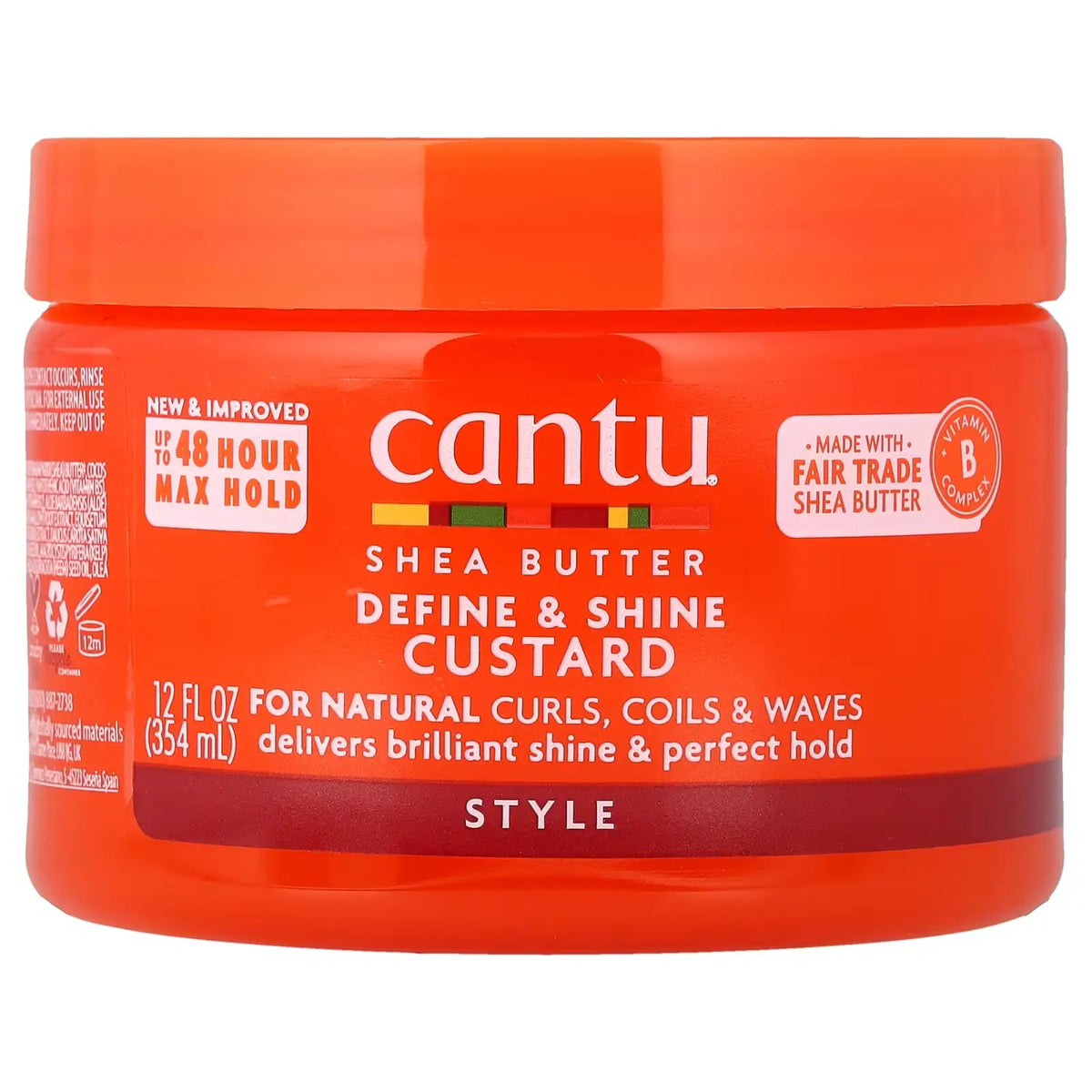 Cantu Shea butter Natural Shine Custard 12oz