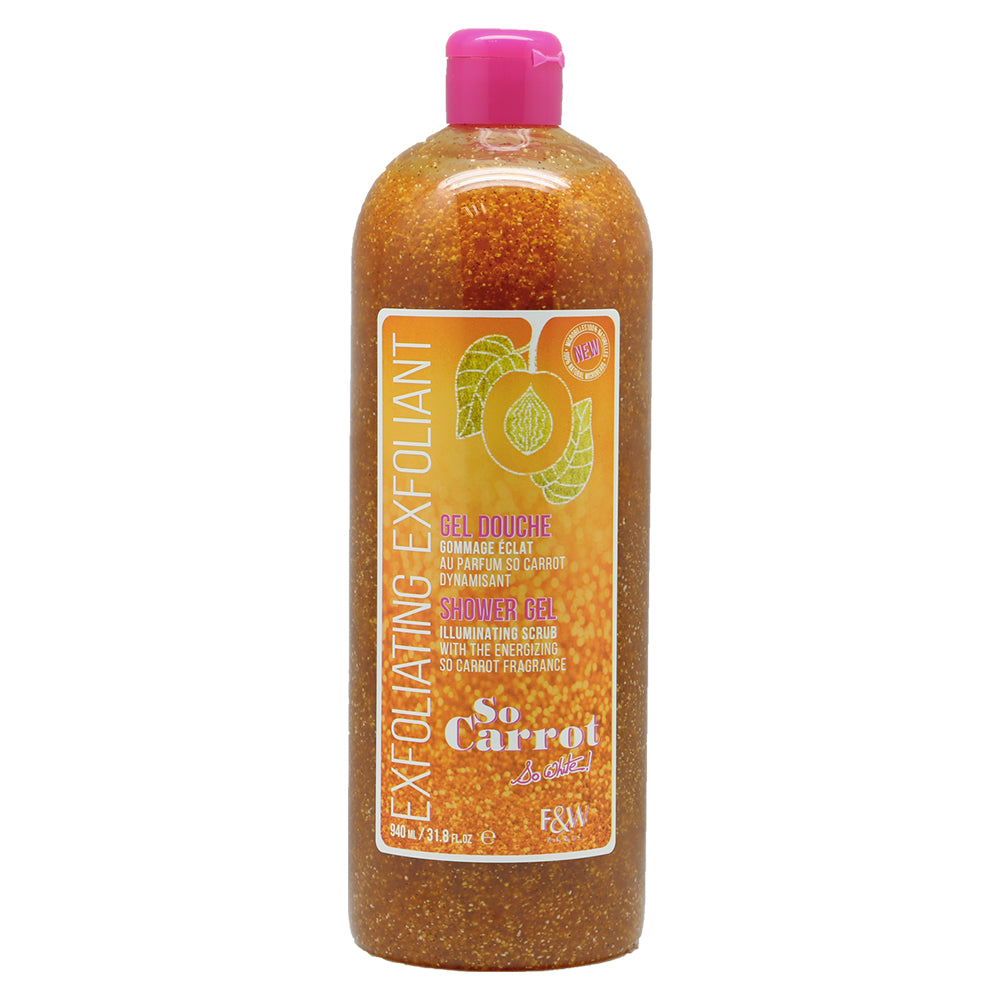 Fair & White So Carrot EXFOLIATING Shower Gel 940ml