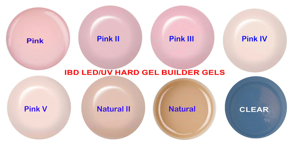 IBD LED/UV Builder Gel - Pink V 14g