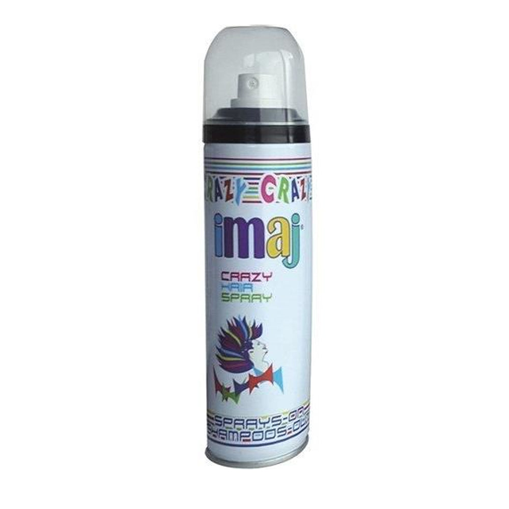 IMAJ Crazy Haarspray Farbe Schwarz 100ml