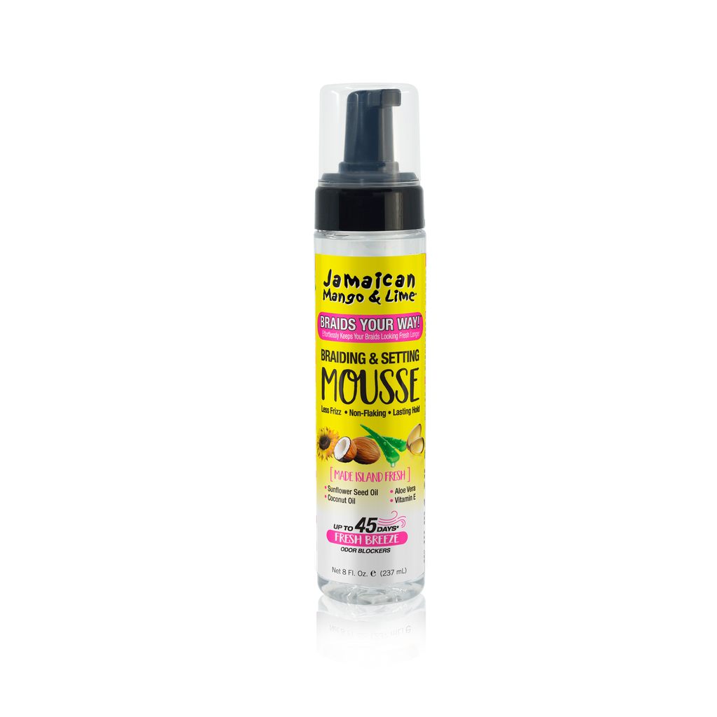 Jamaican Mango & Lime Braids Your Way Braiding & Setting Mousse 8oz