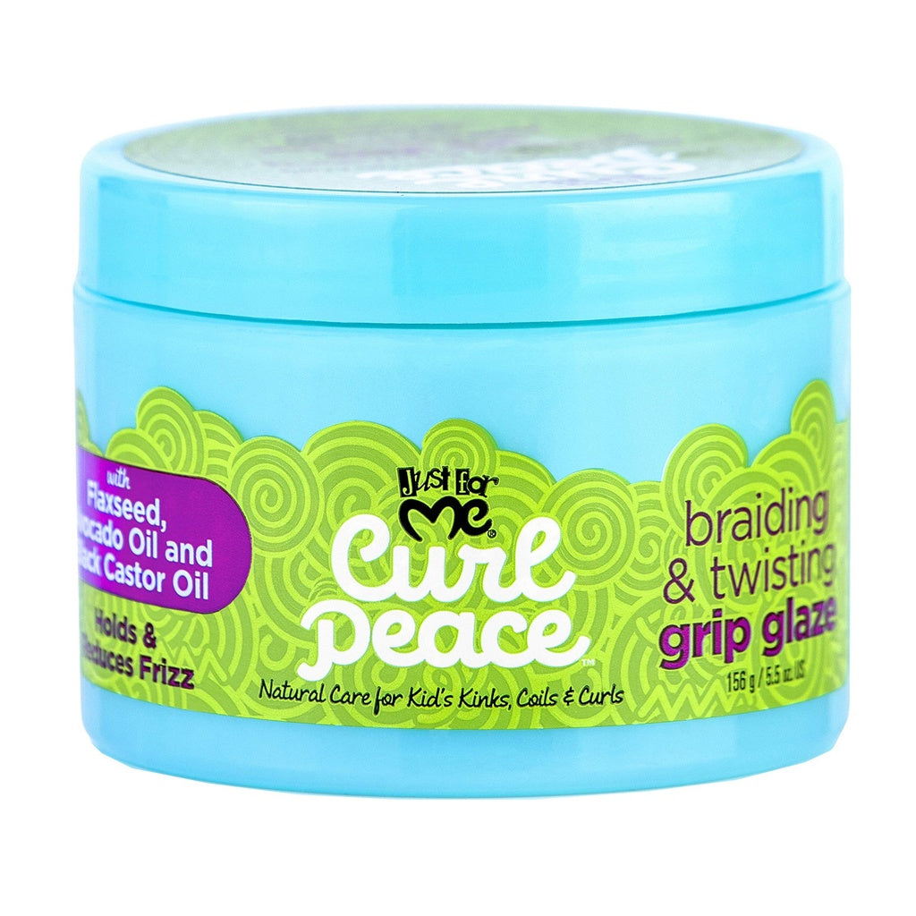 Just For Me Curl Peace Braiding Twisting Grip Glaze 5.5oz.