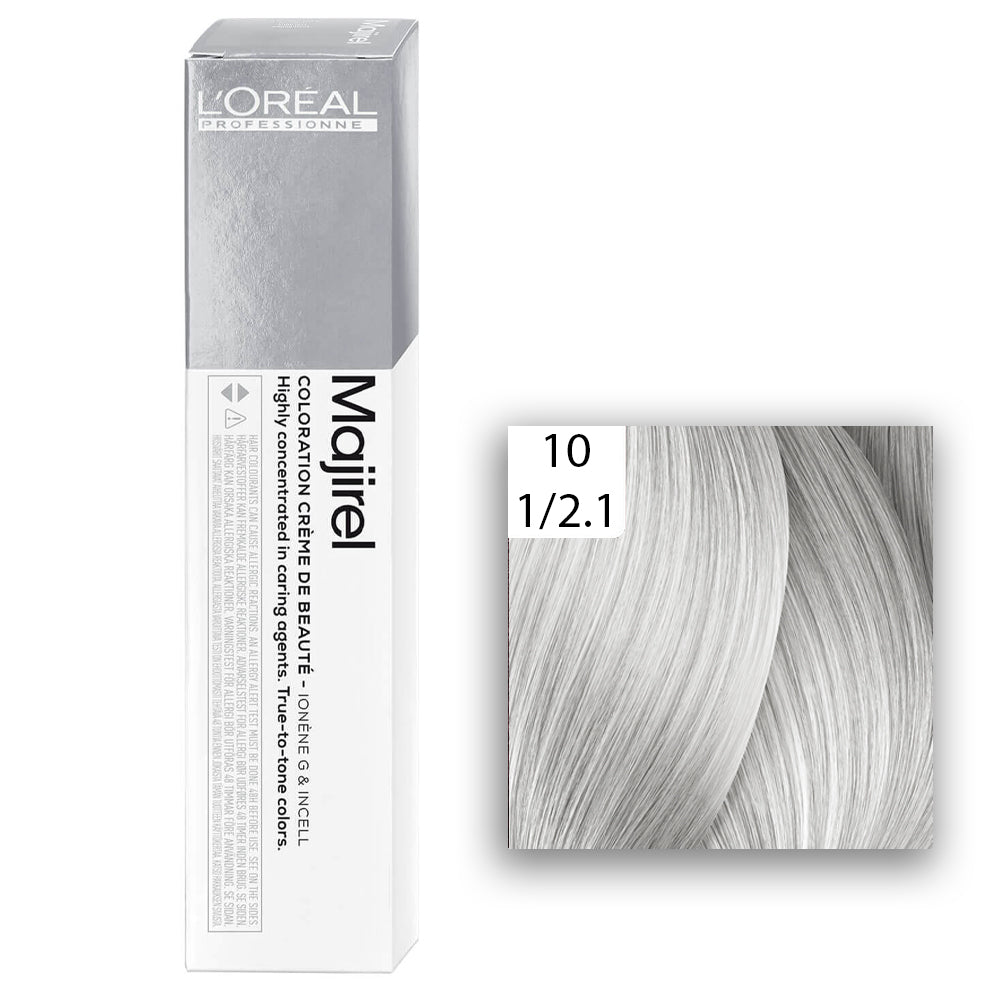 L'Oréal Professionnel MAJIREL 10 1/2.1 Platinblond Light Asch 60ml