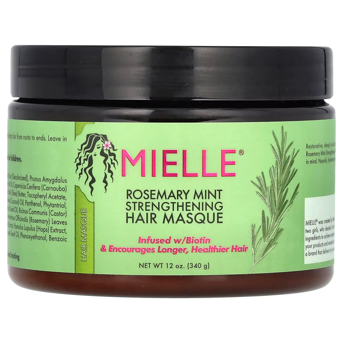 Mielle Organics Rosemary Mint Hair Masque 12oz