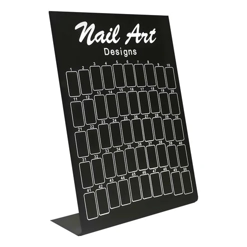 Nail Art Design- Deko Tafel Weiss&Schwarz