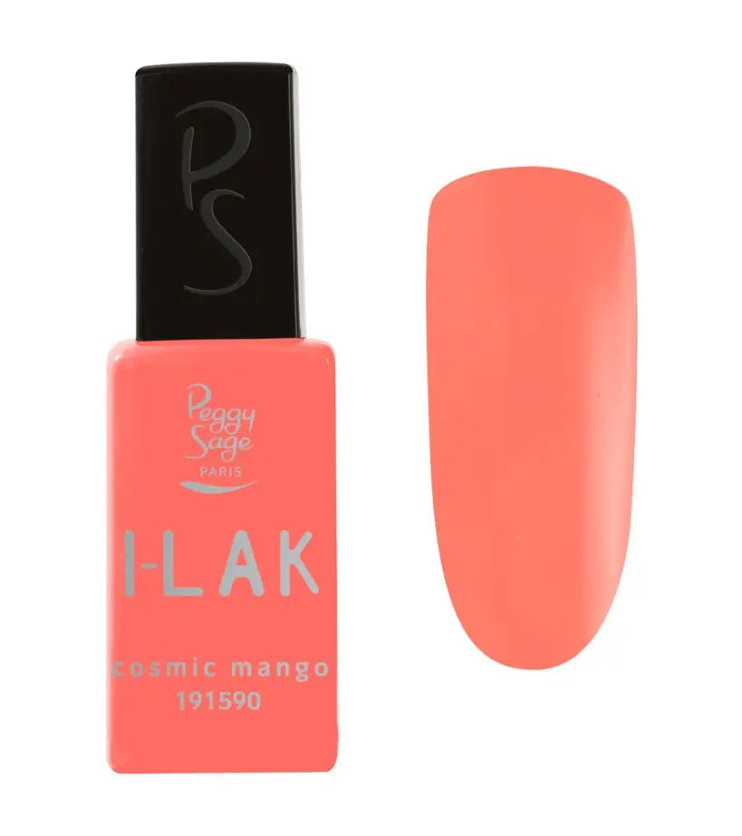 PEGGY SAGE Semi-permanenter I-LAK Nagellack  - cosmic mango 11ml