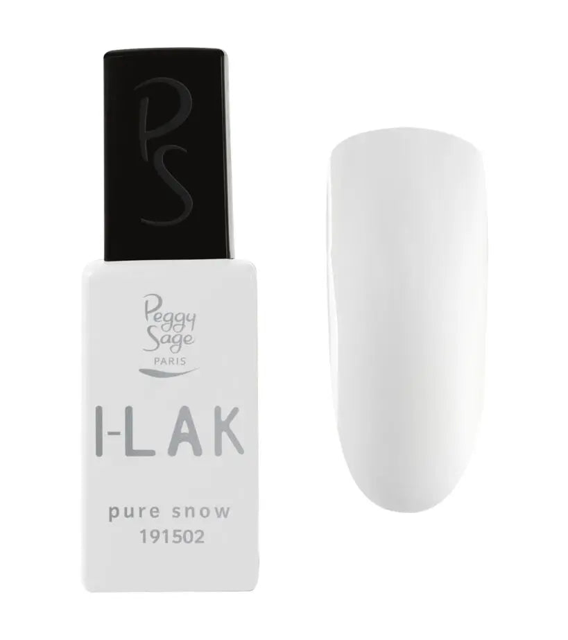 PEGGY SAGE Semi-permanenter I-LAK Nagellack  - pure snow 11ml