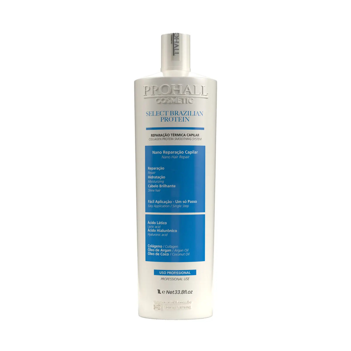 PROHALL Professional SELECT BRAZILIAN PROTEIN Collagen Protein Smoothing System 1000ml