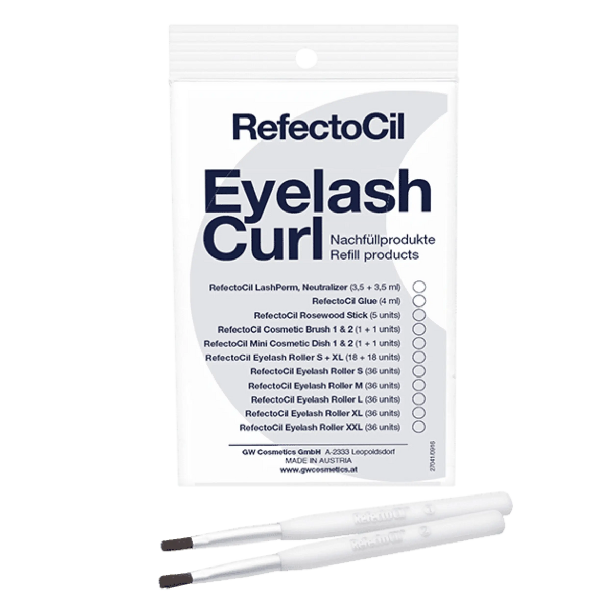 RefectoCil Kosmetikpinsel 1 & 2 (Pinsel 1 & Pinsel 2 einstellen)