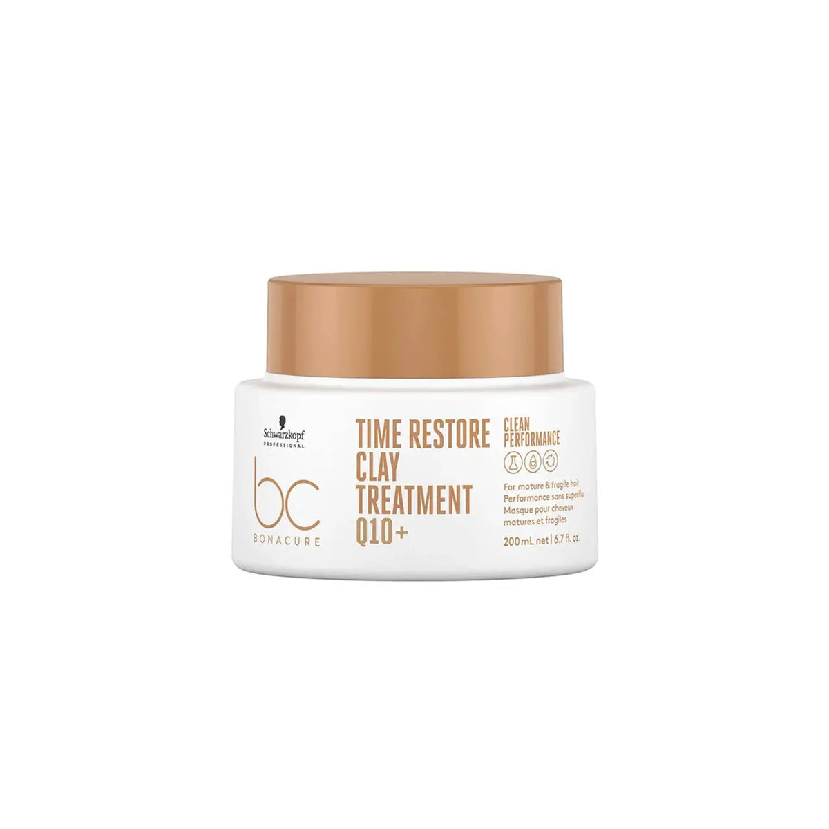 Schwarzkopf Professional BC Time Restore Clay Maske 200ml