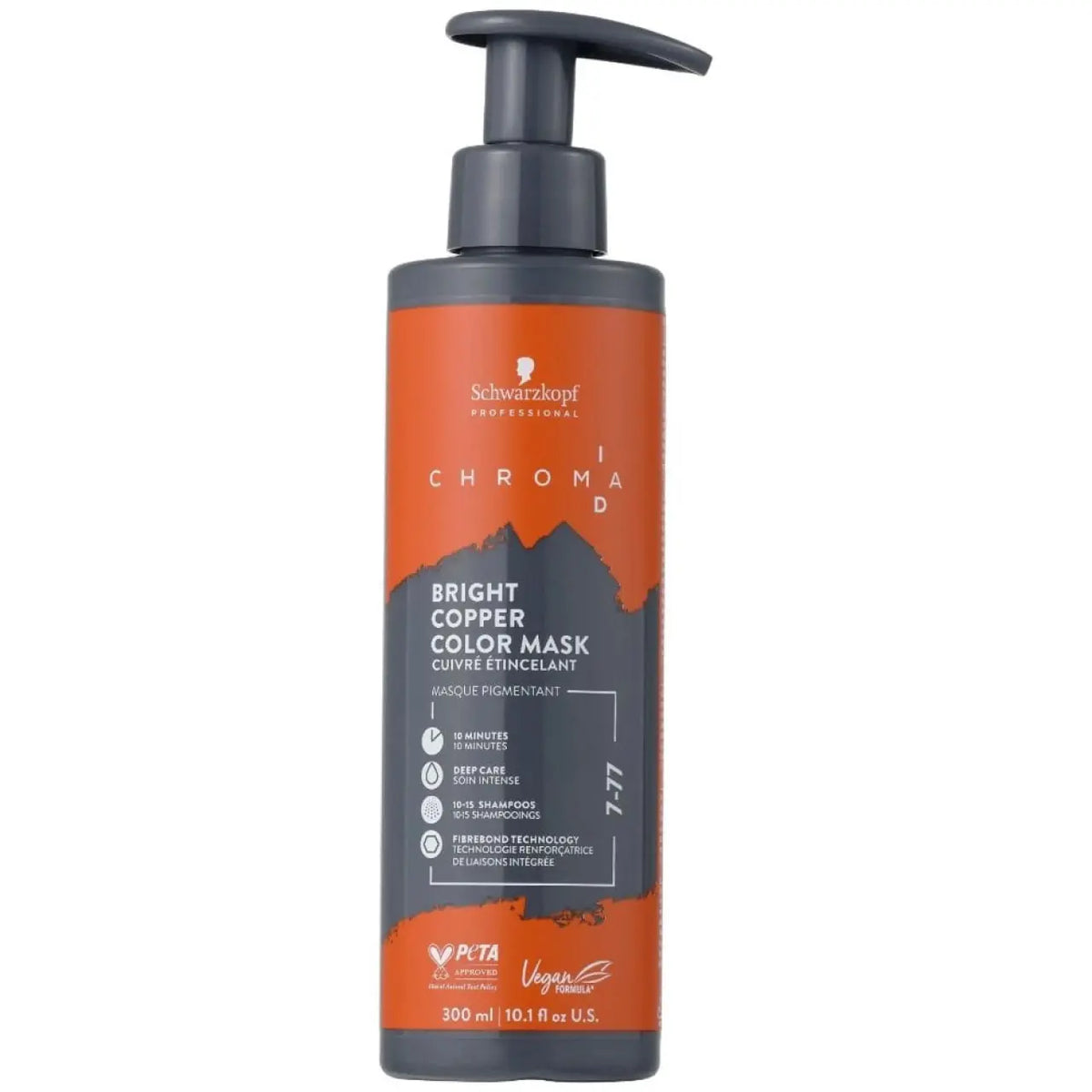 Schwarzkopf Professional Chroma ID Bonding Color Mask 7-77 Bright Copper 300ml