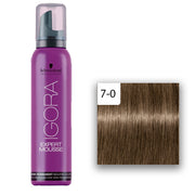 Schwarzkopf Professional IGORA EXPERT Mousse Mittelblond 7-0 100ml