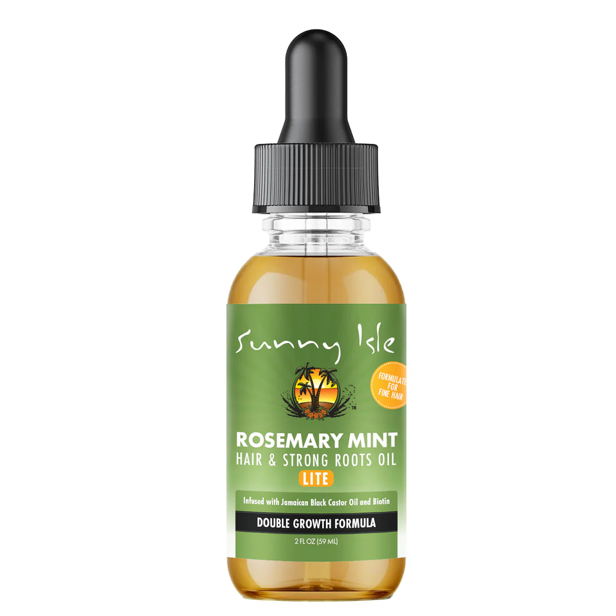 Sunny Isle Rosemary & Mint Hair Oil 2oz/59ml