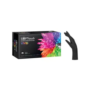 VIVID Handschuhe-Schwarz Nitril M