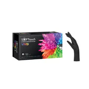 VIVID Handschuhe-Schwarz Nitril S