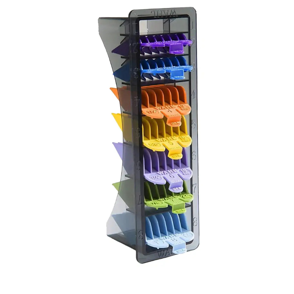 WAHL Professional Plastik Aufsteckkamm-Set/BOX color Coded (3/6/10/13/16/19/22/25 mm)
