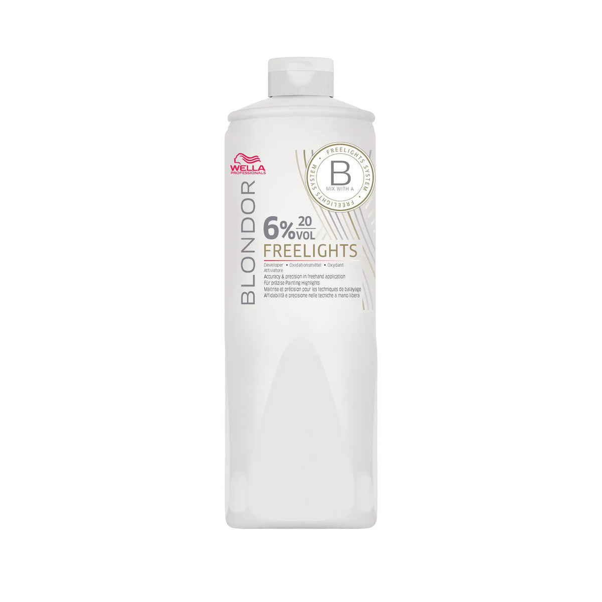 Wella Professional Blondor Freelights Entwickler 6% 20Vol 1000ml