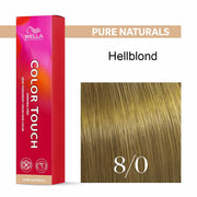 Wella Professional COLOR TOUCH Pure Naturals 8/0 hellblond 60ml