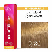 Wella Professional COLOR TOUCH Rich Naturals 9/36 lichtblond gold-violett 60ml