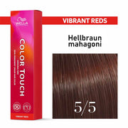 Wella Professional COLOR TOUCH Vibrant Reds 5/5 hellbraun mahagoni 60ml