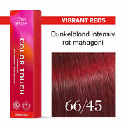 Wella Professional COLOR TOUCH Vibrant Reds 66/45 dunkelblond rot-mahagoni 60ml