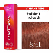 Wella Professional COLOR TOUCH Vibrant Reds 8/41 hellblond rot-asch 60ml