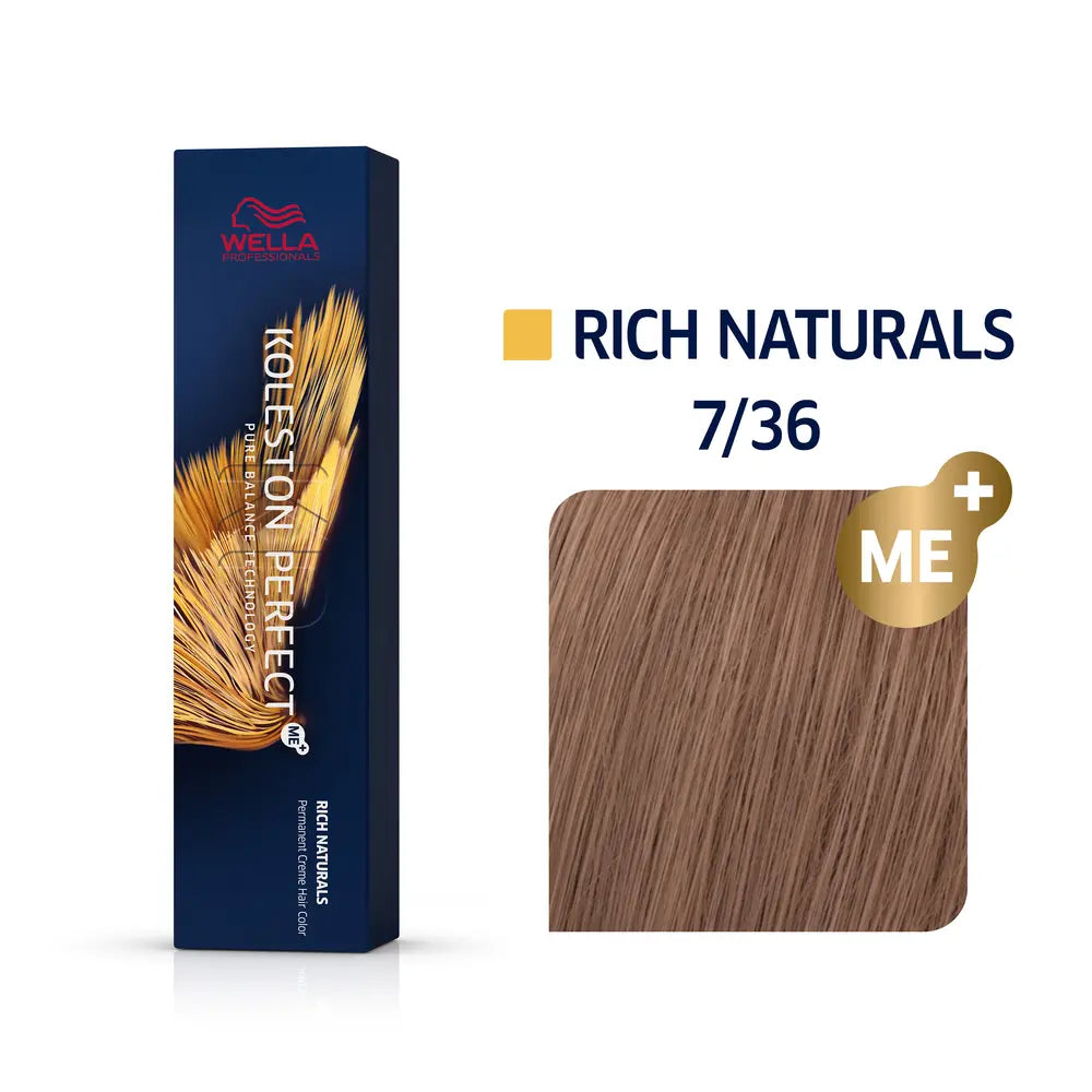 Wella Professional KOLESTON Perfect Me+ Rich Naturals 7/36 mittelblond gold-violett 60ml