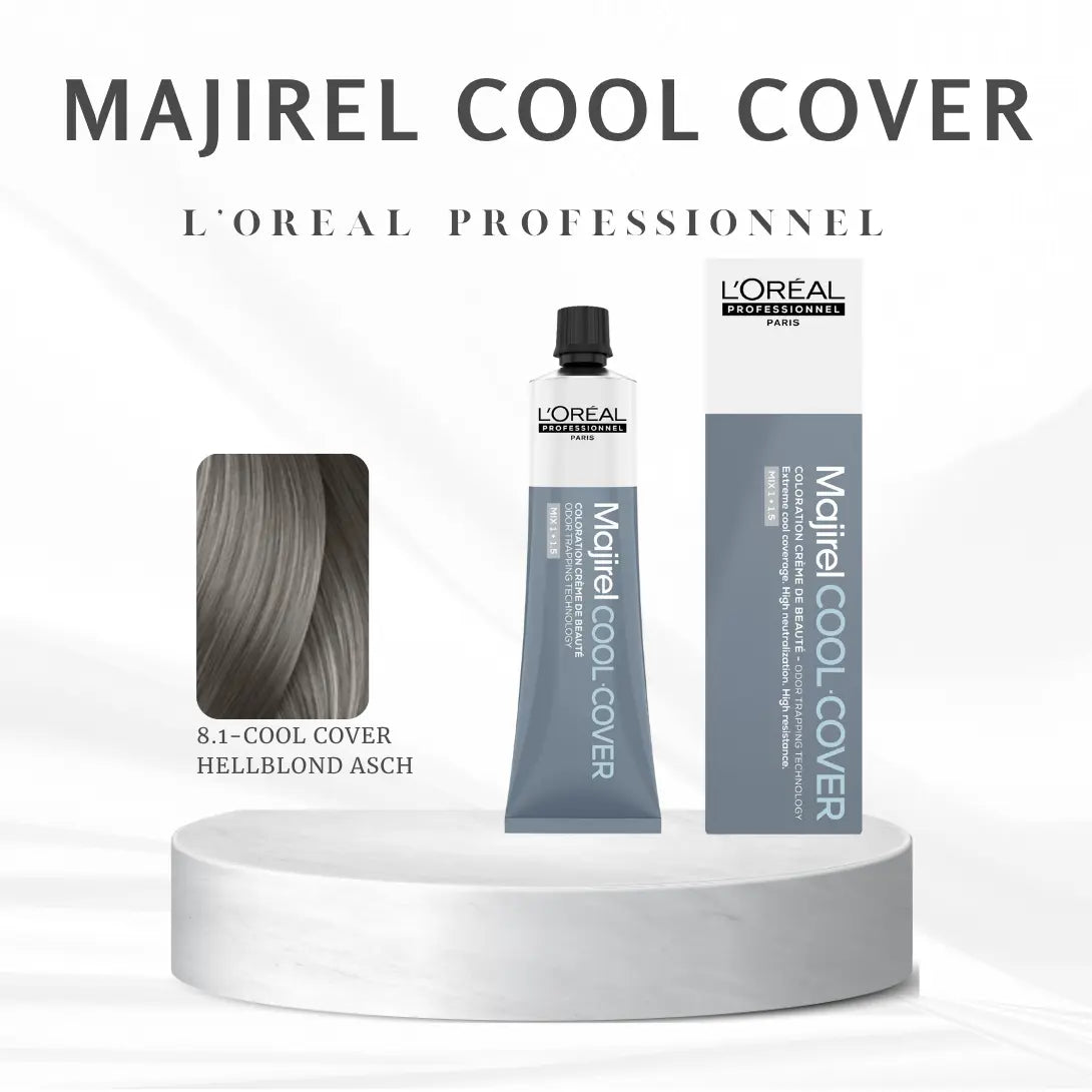 L'Oréal Professionnel MAJIREL Cool Cover 8,1 Hellblond Asch 60ml