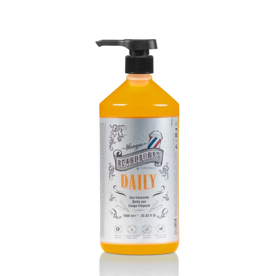 Beardburys Daily - Soft Shampoo für häufige Anwendung 1000ml