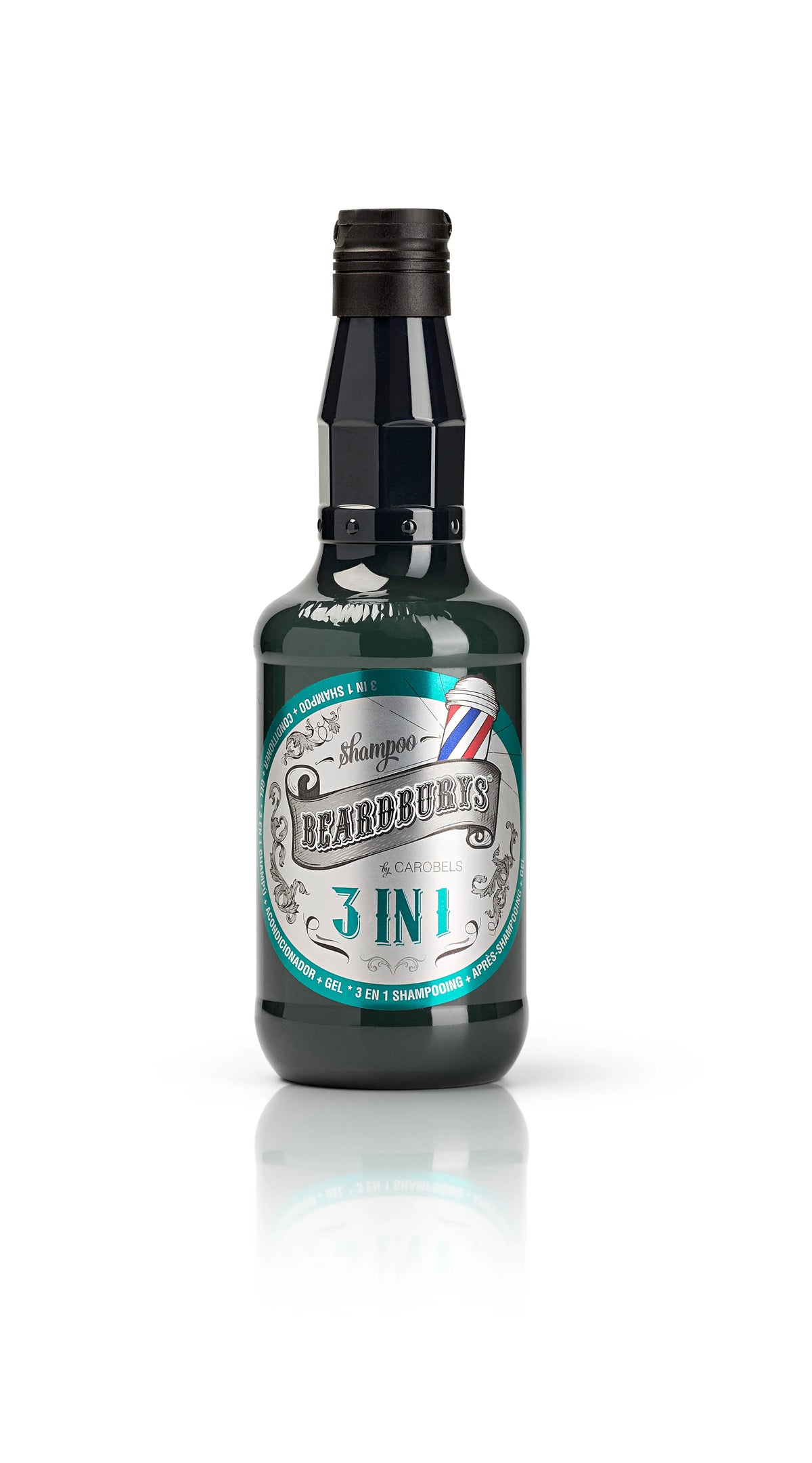 Beardburys 3-in-1-Shampoo, Spülung und Gel 330ml