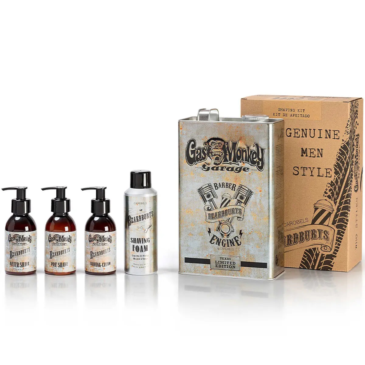 Beardburys & Gas Monkey Shaving kit