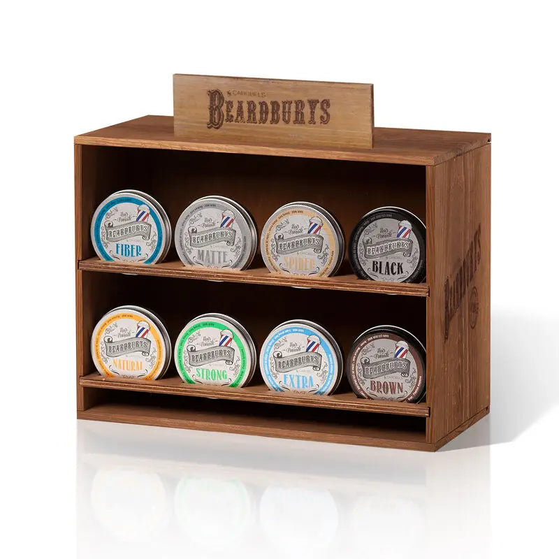 Beardburys Holzaussteller-Leer 38x 19x 29 