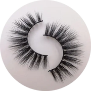 MAD Lashes Wimpern WHITE  3D05 15mm