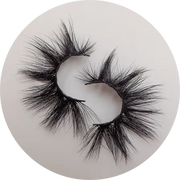 MAD Lashes Wimpern WHITE  3D22c 15mm