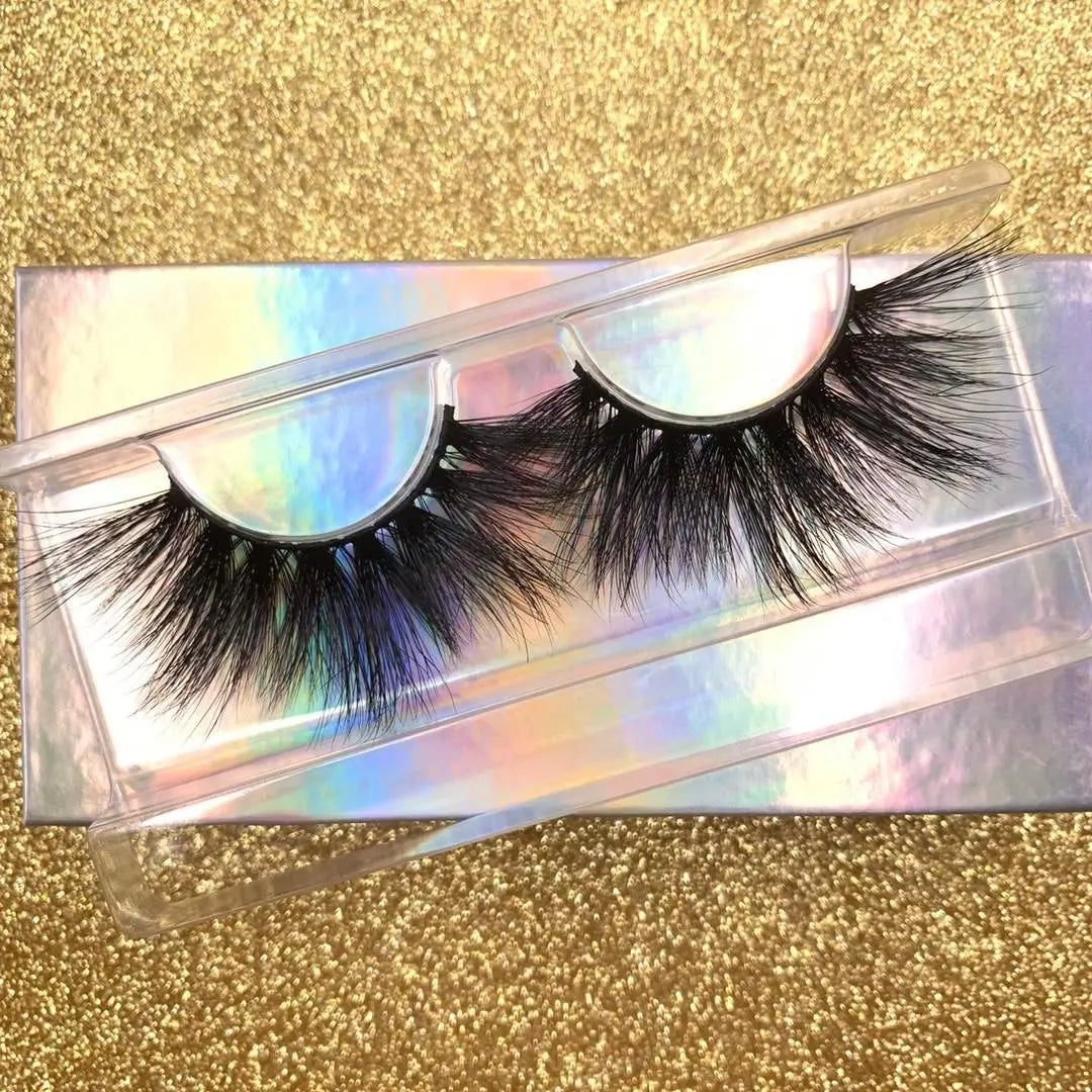 MAD Lashes Wimpern Gold  DL07 25mm