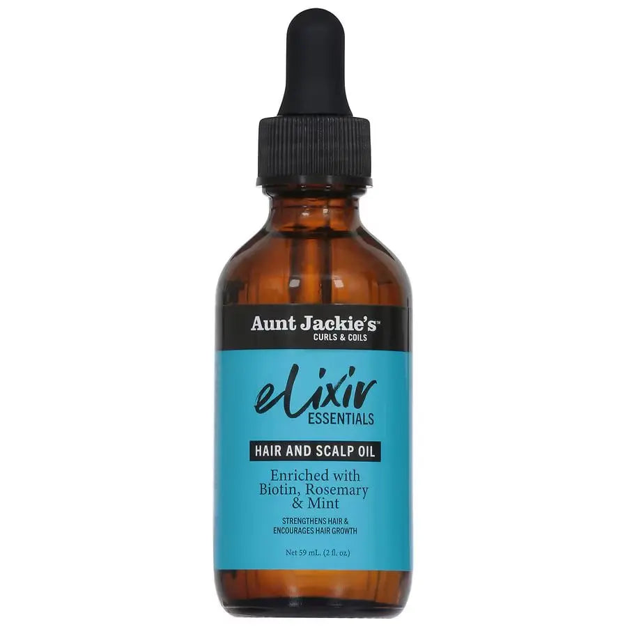 Aunt Jackie's Elixir Biotin , Rosemary & Mint 2oz