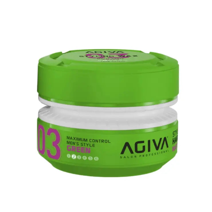 Agiva Styling Haarwachs Matte Paste - Grün 175ml