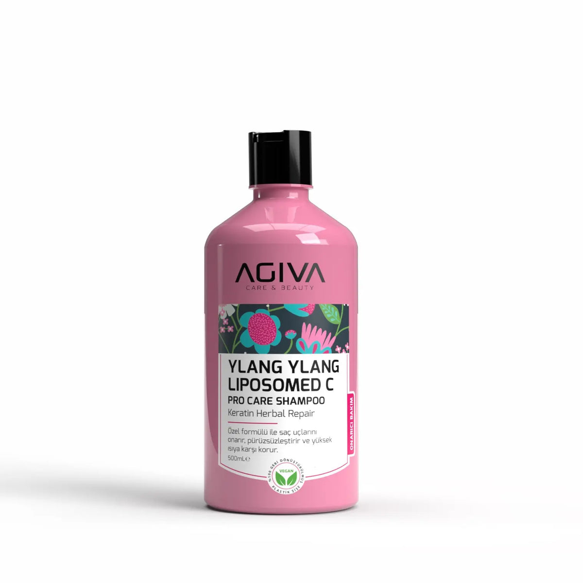 Agiva Ylang Ylang Lıpozom Pro Care  Shampoo 500ml