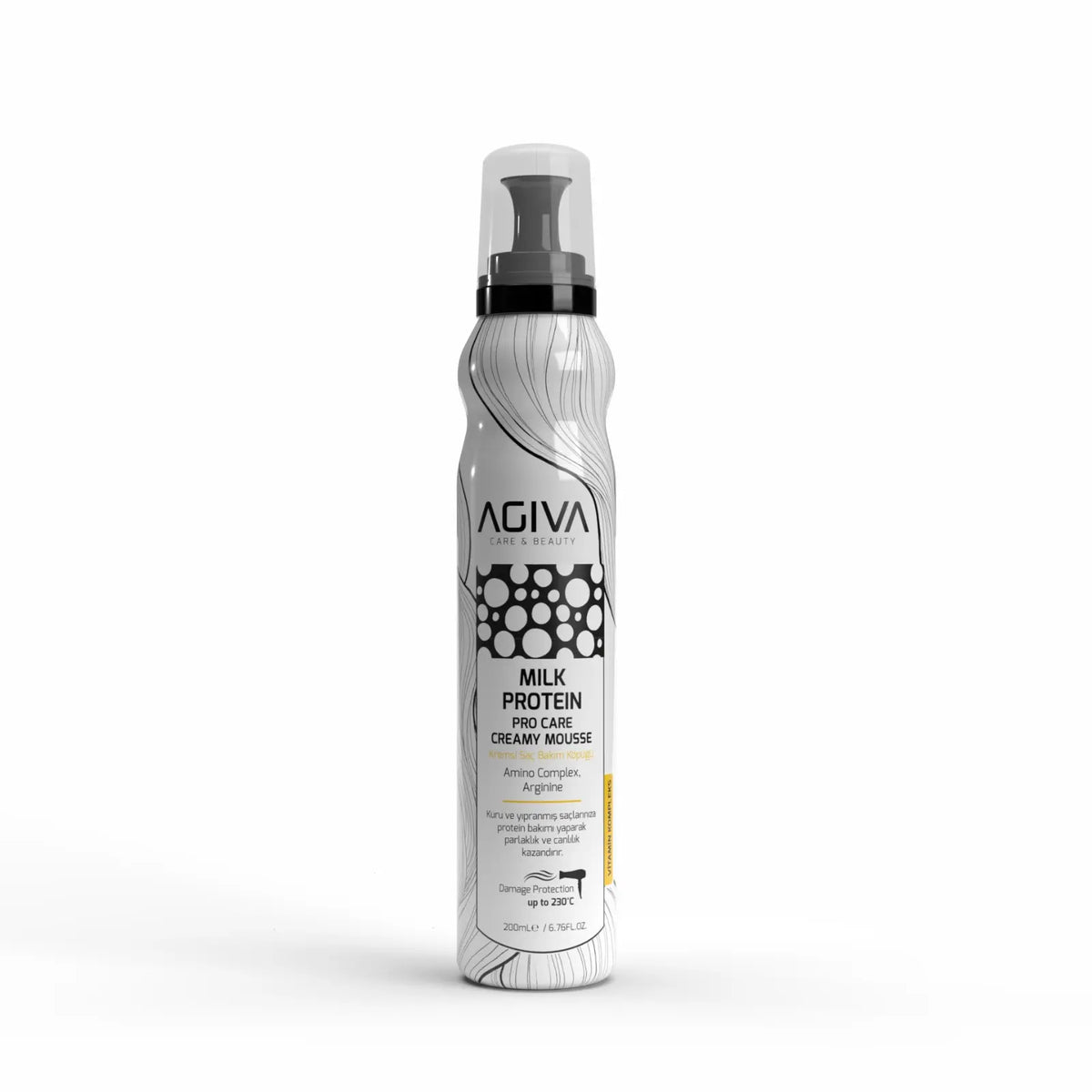 Agiva Milk Protein Amino Complex Pro Care Haarschaum 200ml